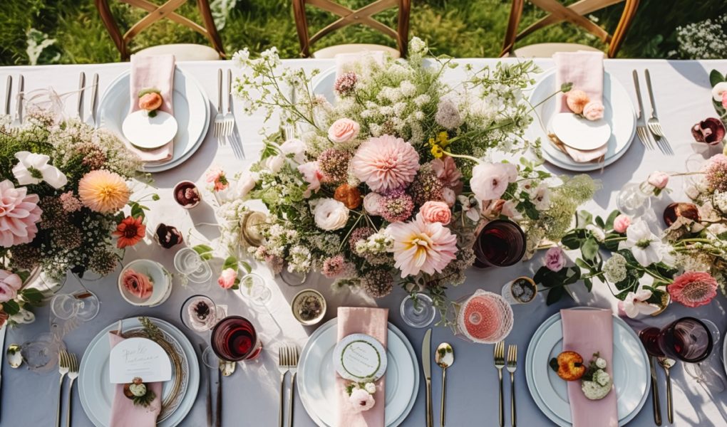 La table en habit de fête