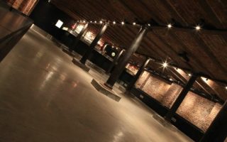Voûtes en briques des Caves de Fragnée, salle de réception à Liège