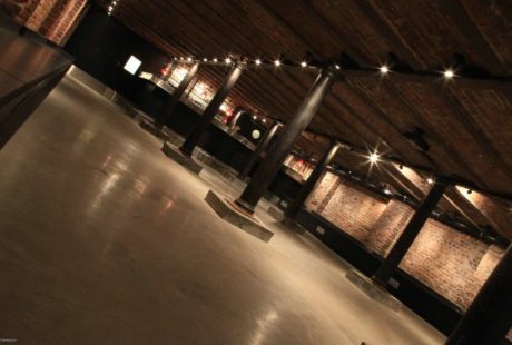 Voûtes en briques des Caves de Fragnée, salle de réception à Liège