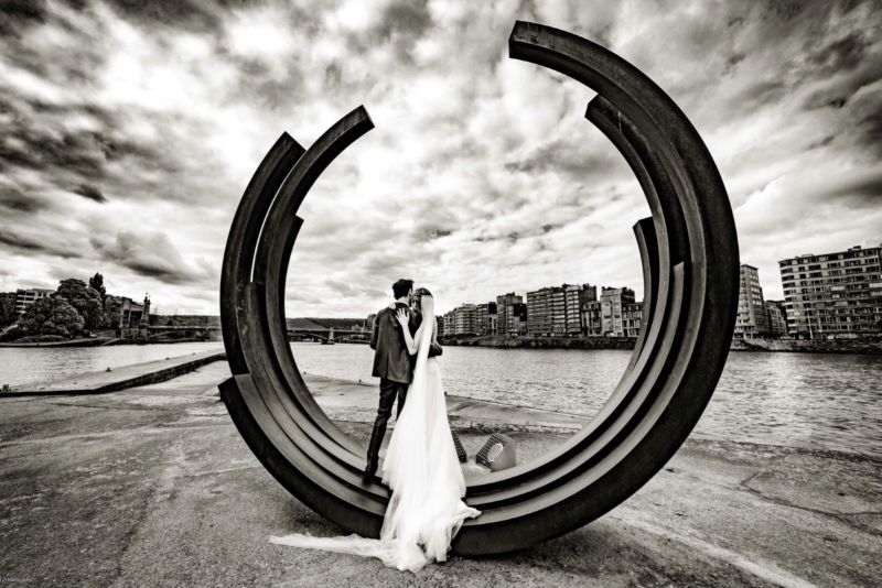 Photo de mariés par Pino Romeo, photographe de mariage en province de Namur