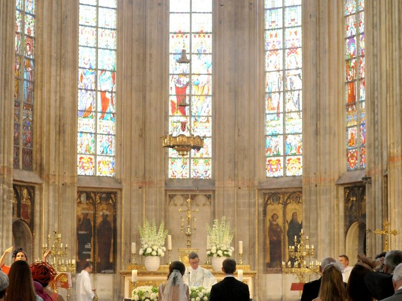 Animation musicale d'une messe de mariage par Voix d'Espérance